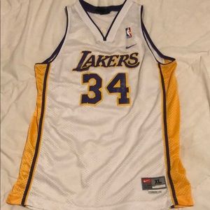 LAKERS JERSEY #34